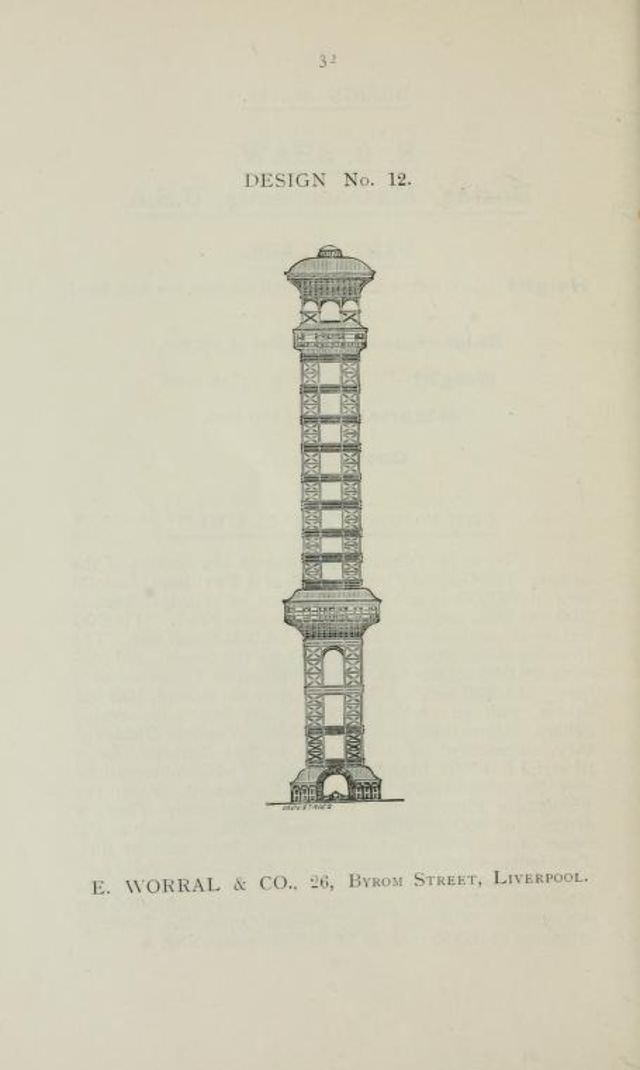 50+ Competitive Designs Submitted For The Construction Of Great Tower For London In 1890