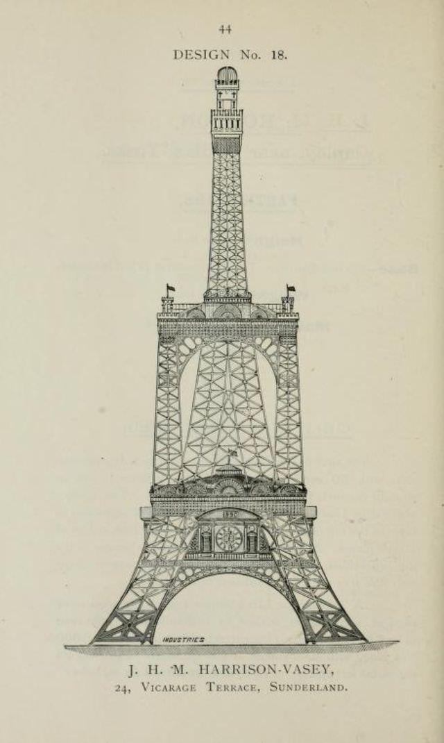 50+ Competitive Designs Submitted For The Construction Of Great Tower For London In 1890