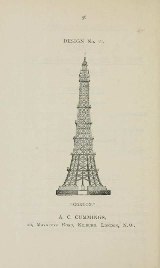 50+ Competitive Designs Submitted For The Construction Of Great Tower For London In 1890