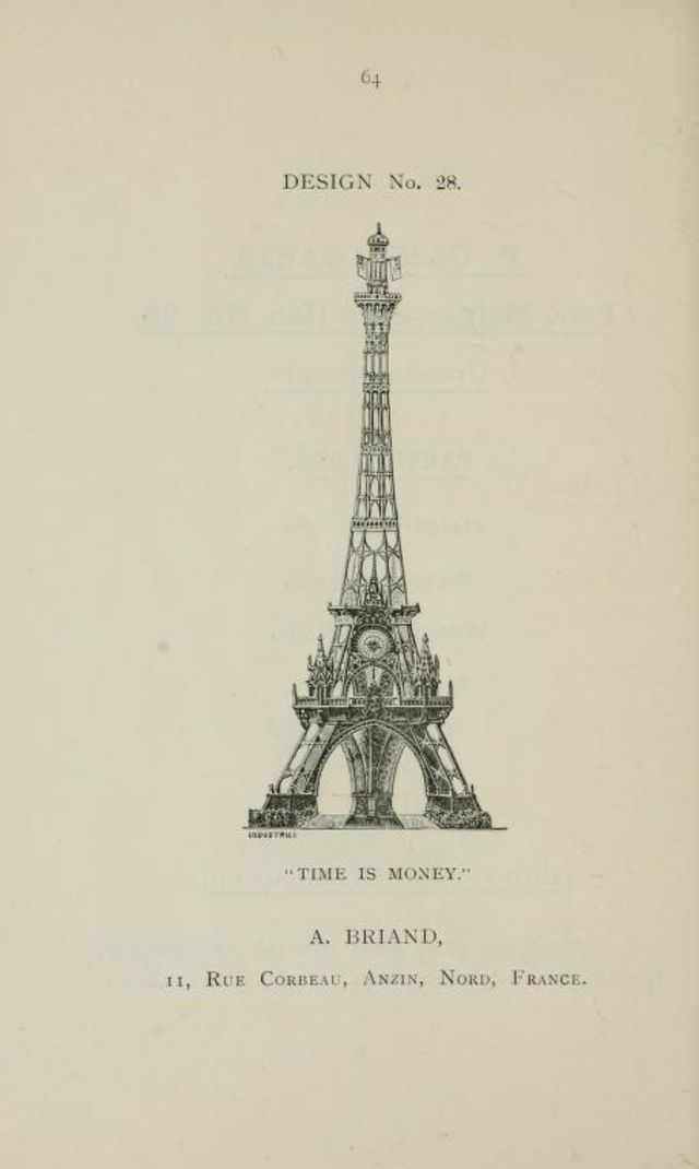 50+ Competitive Designs Submitted For The Construction Of Great Tower For London In 1890