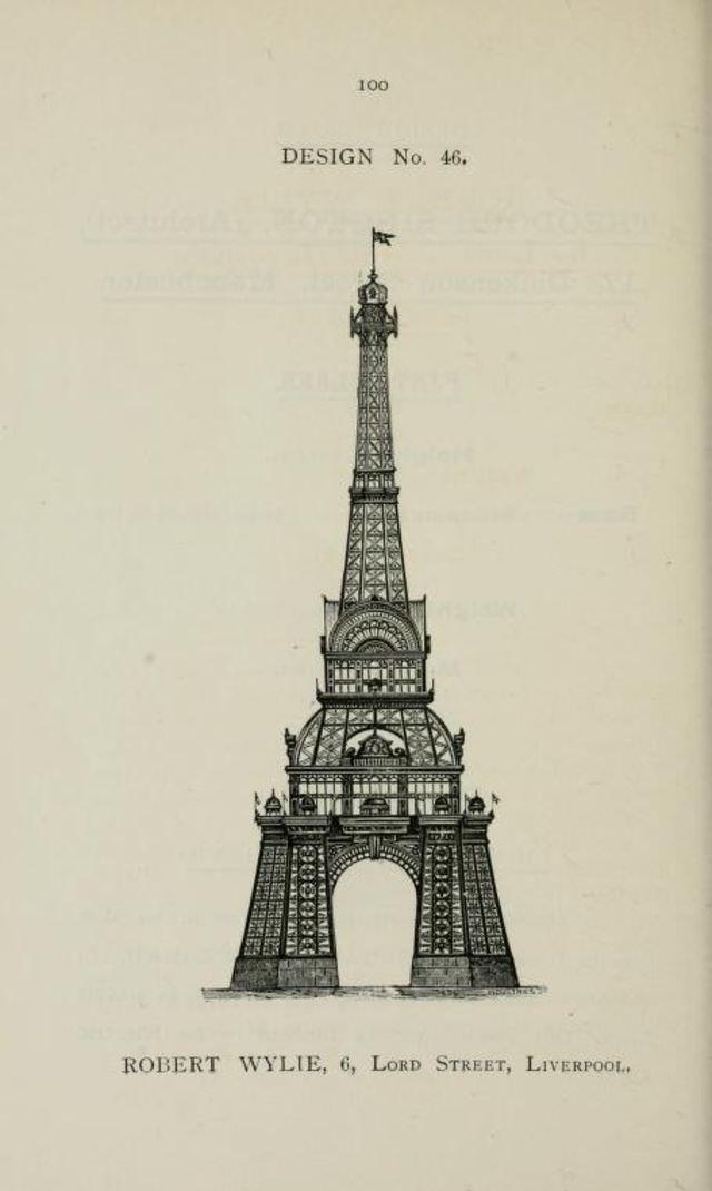 50+ Competitive Designs Submitted For The Construction Of Great Tower For London In 1890