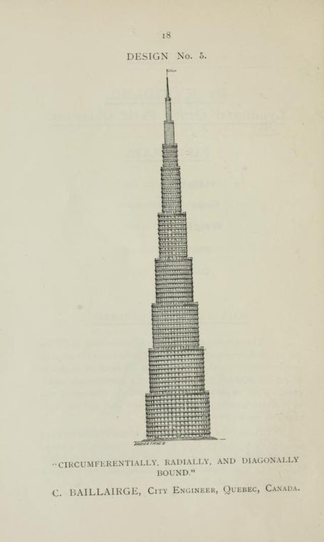 50+ Competitive Designs Submitted For The Construction Of Great Tower For London In 1890