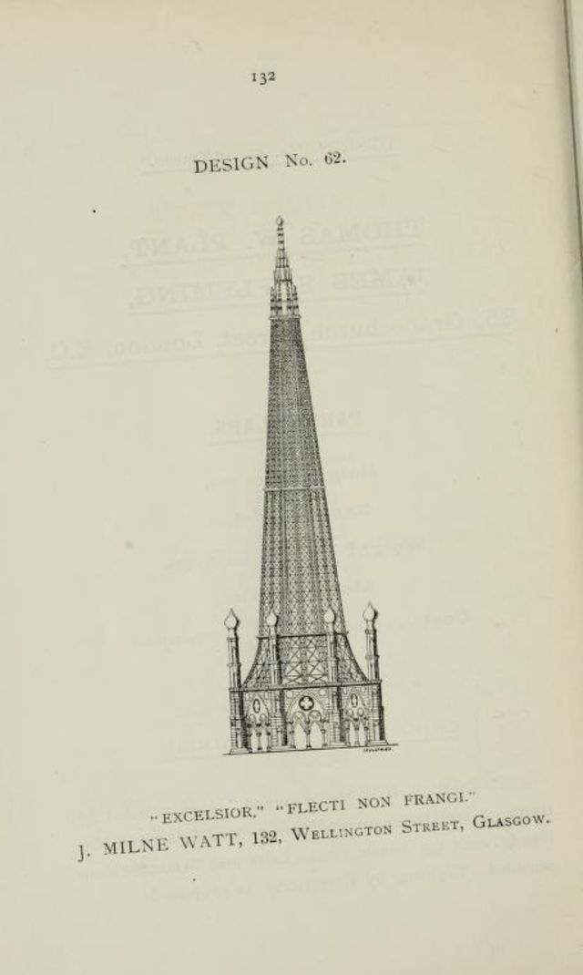 50+ Competitive Designs Submitted For The Construction Of Great Tower For London In 1890