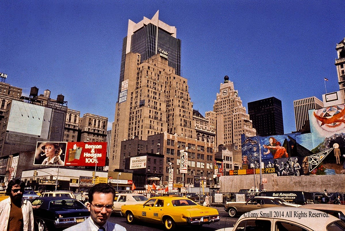 Eighth Avenue at 41st Street, facing Northeast, 1978