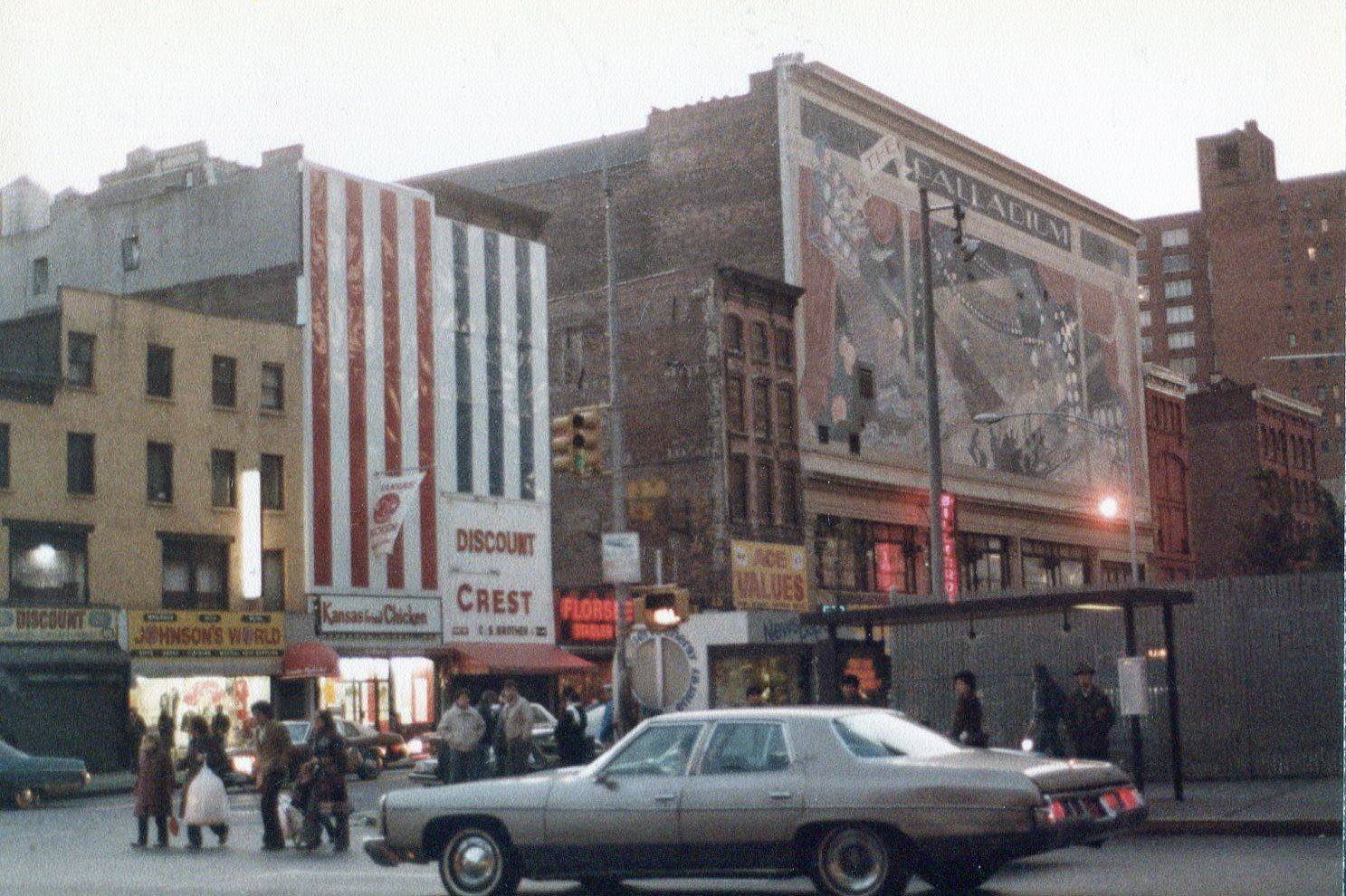 Facing Southwest to Fourteenth Street from Third Avenue