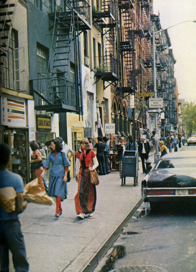 Greenwich Village, photographed by Nicolai Canetti, 1976