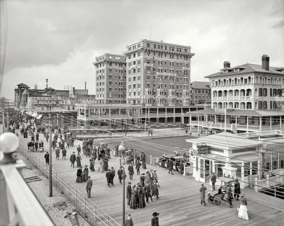 1900s Atlantic City: 50+ Incredible Photos Towns, Beaches, Landmarks ...