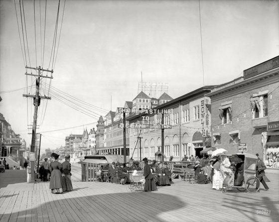 1900s Atlantic City: 50+ Incredible Photos Towns, Beaches, Landmarks ...