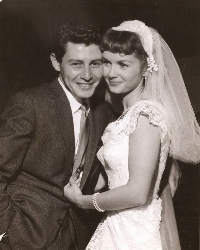 Debbie Reynolds and Eddie Fisher, 1956.