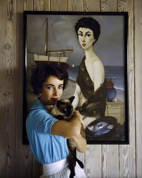 Famous Cat Lovers 50 Classic Stars With Their Adorable Cats