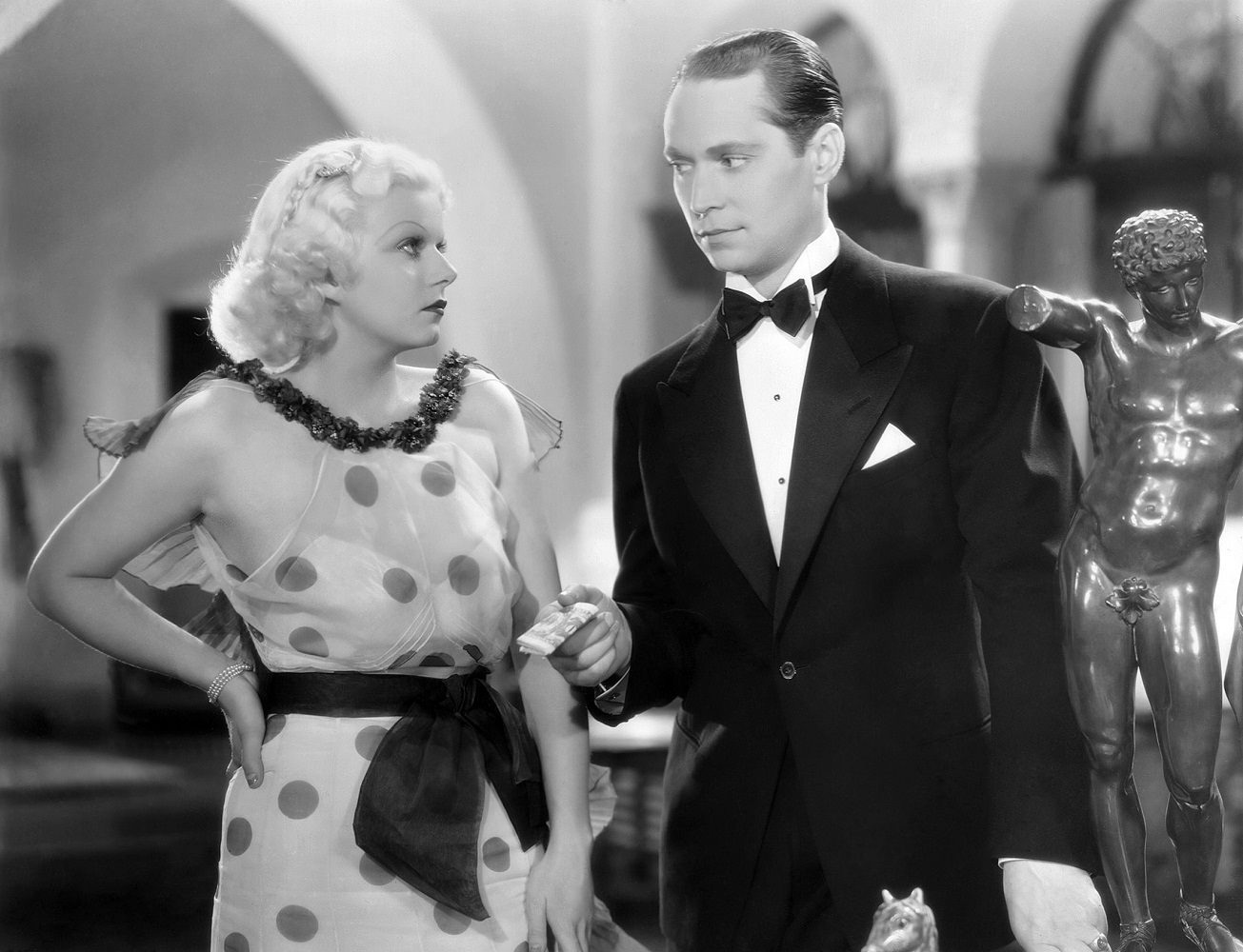 Jean Harlow and Franchot Tone in The girl from Missouri 1934