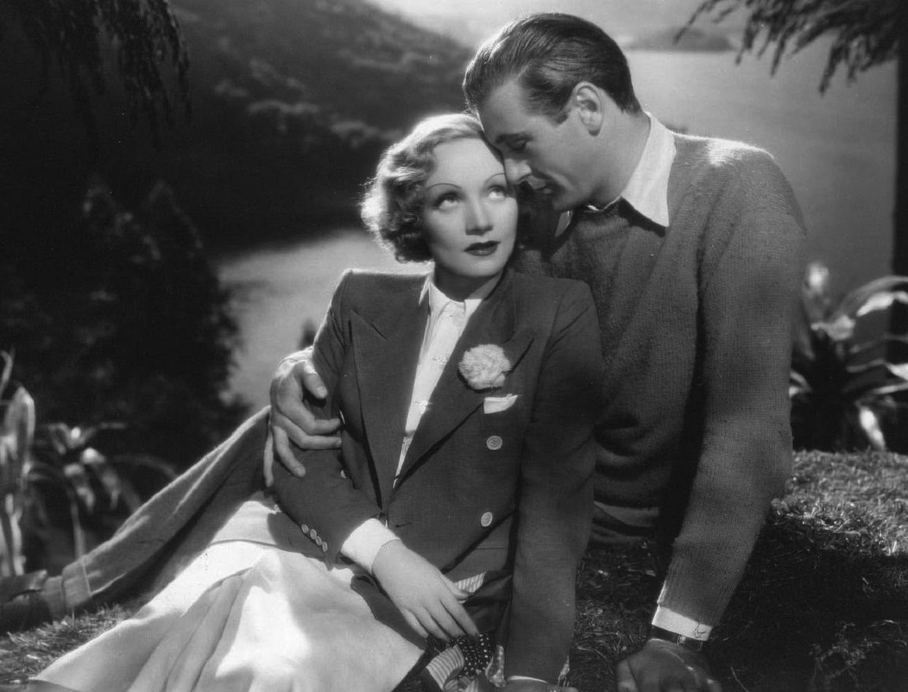 Marlene Dietrich and Gary Cooper in Desire, 1936