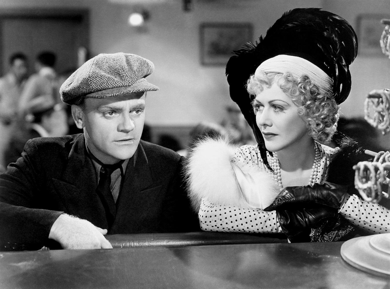 James Cagney and Gladys George in The roaring twenties, 1939