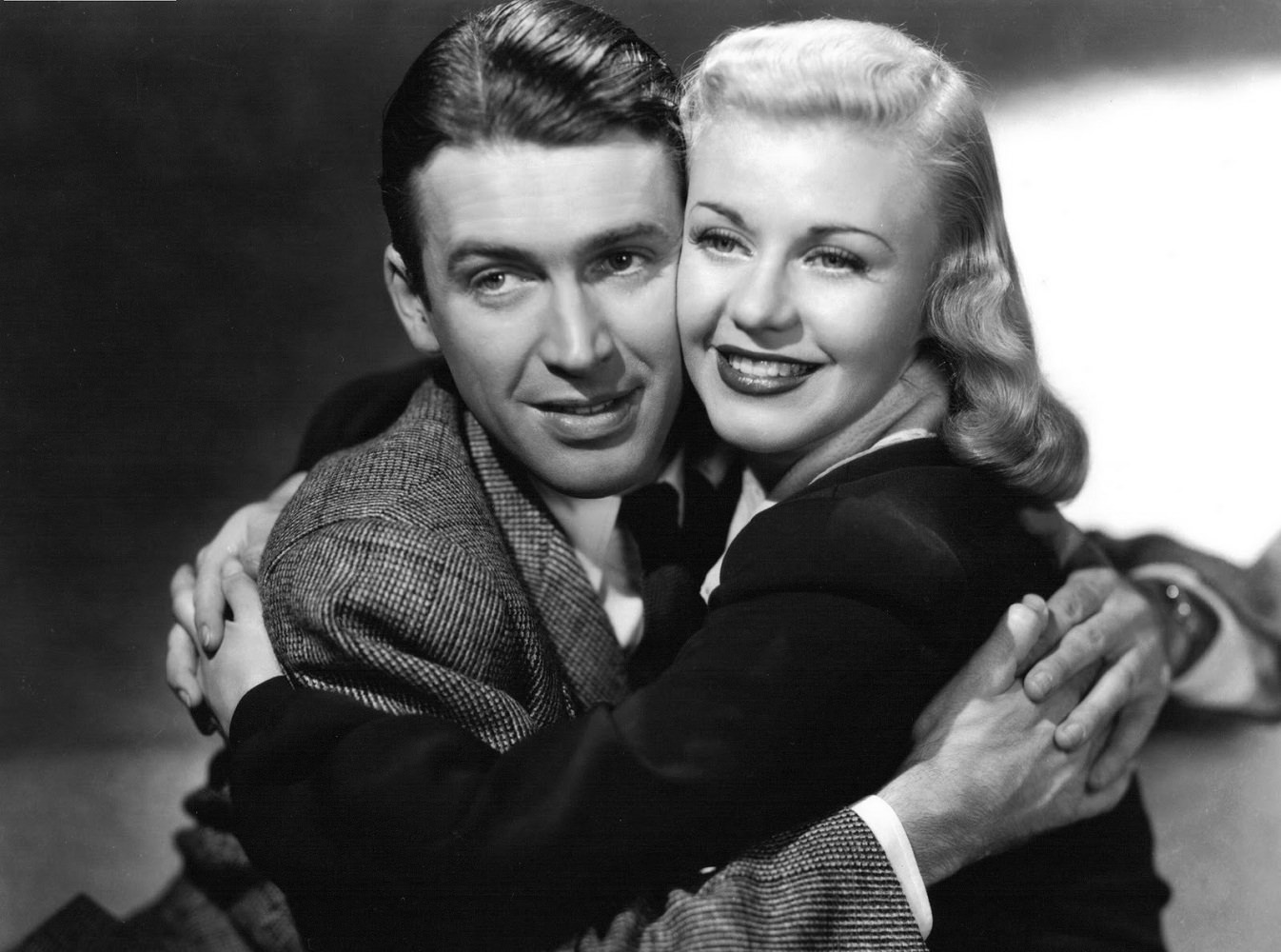 James Stewart and Ginger Rogers in Vivacious lady, 1938