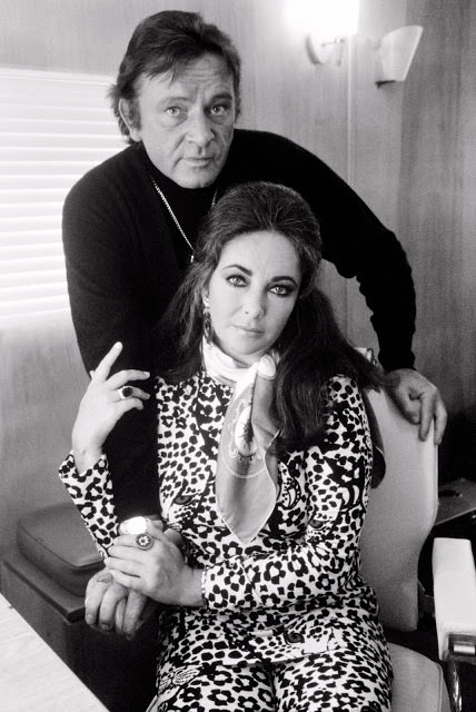 Richard Burton and Liz Taylor