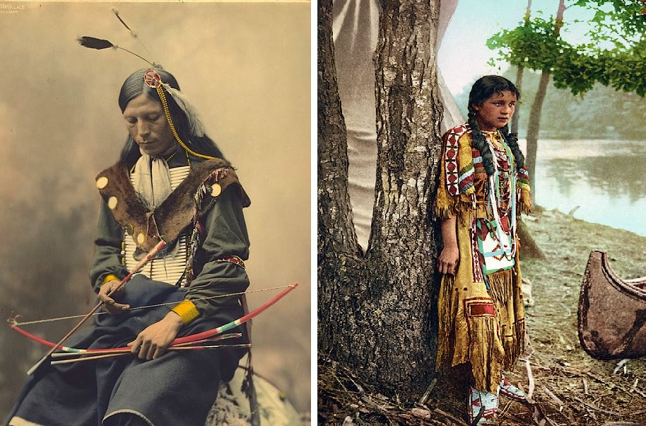 50+ Rare Colorized Photos Of Native Americans From The 19th And 20th ...