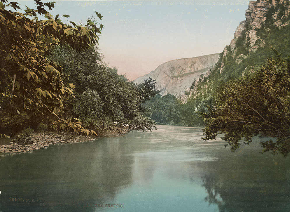 Entrance to the Temple Valley, Thessalia