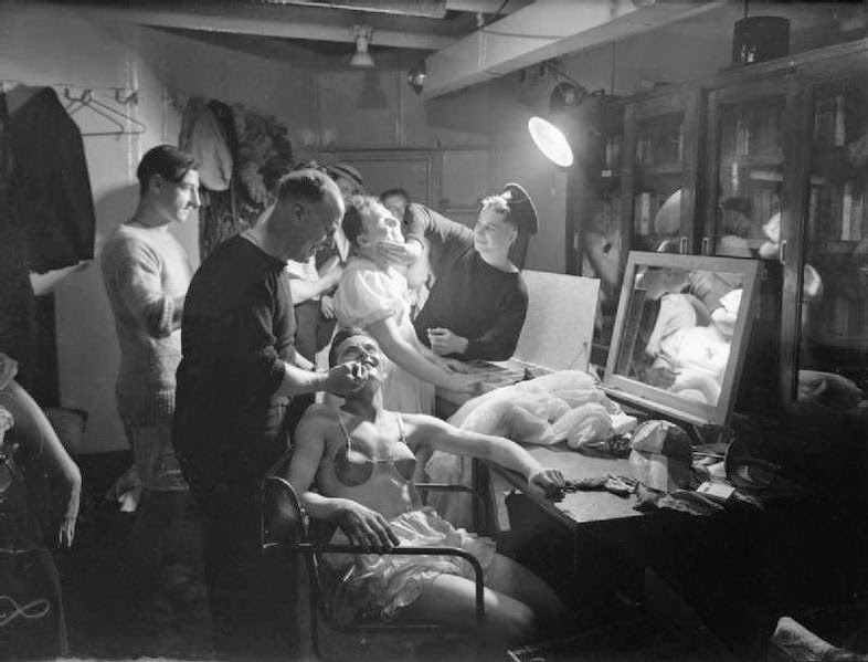 Christmas Preparations in the Royal Navy Home Fleet, September 1943.