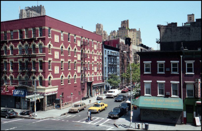 View by my window, 8th avenue, Downtown