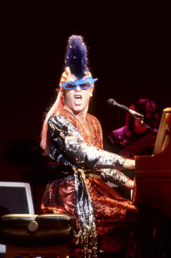 Elton John’s Costumes And Flamboyant Fashion Style Through The Years