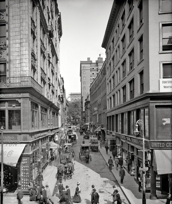 Historical Photos Of Boston At The Beginning Of 20th Century