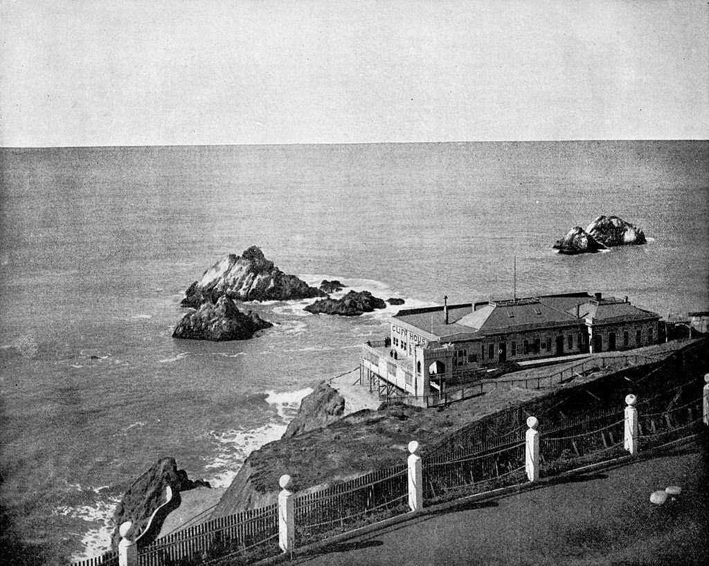 Cliff House and Seal Rocks, 1893