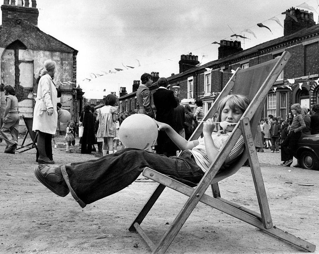 Roadside resort, Toxteth, 1976.