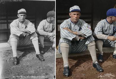 I Restored And Colorized Century-Old Photos From Major League Baseball