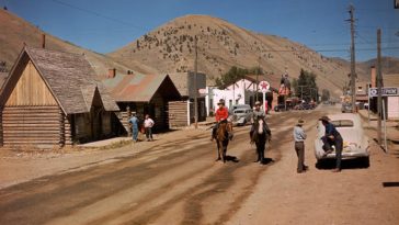 Broadway, Jackson Hole, Wyoming.