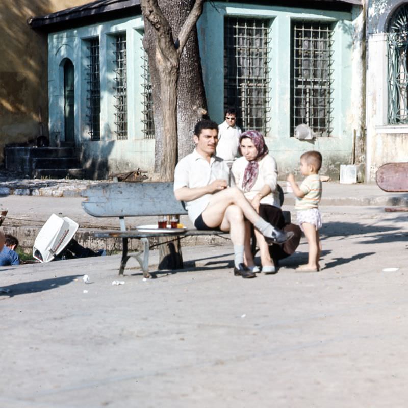 A street near the Grand Bazaar, Istanbul, 1970s