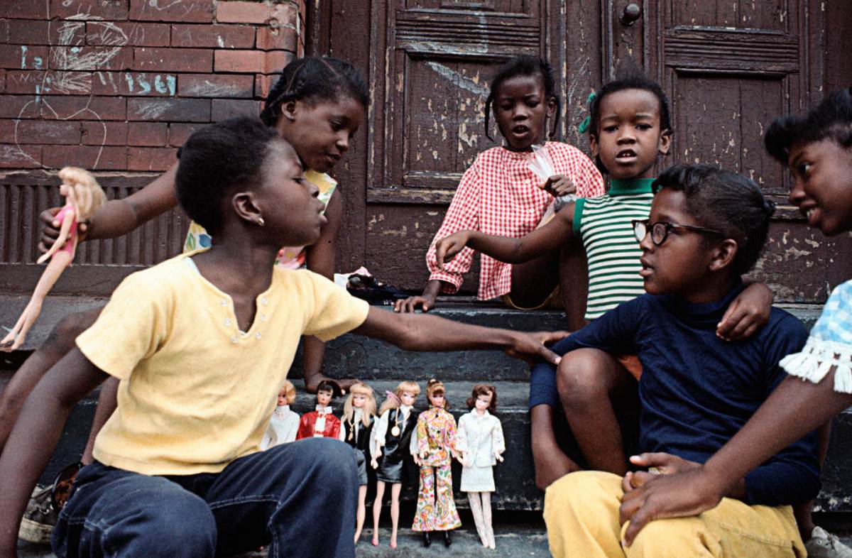 Girls, East Harlem, 1970