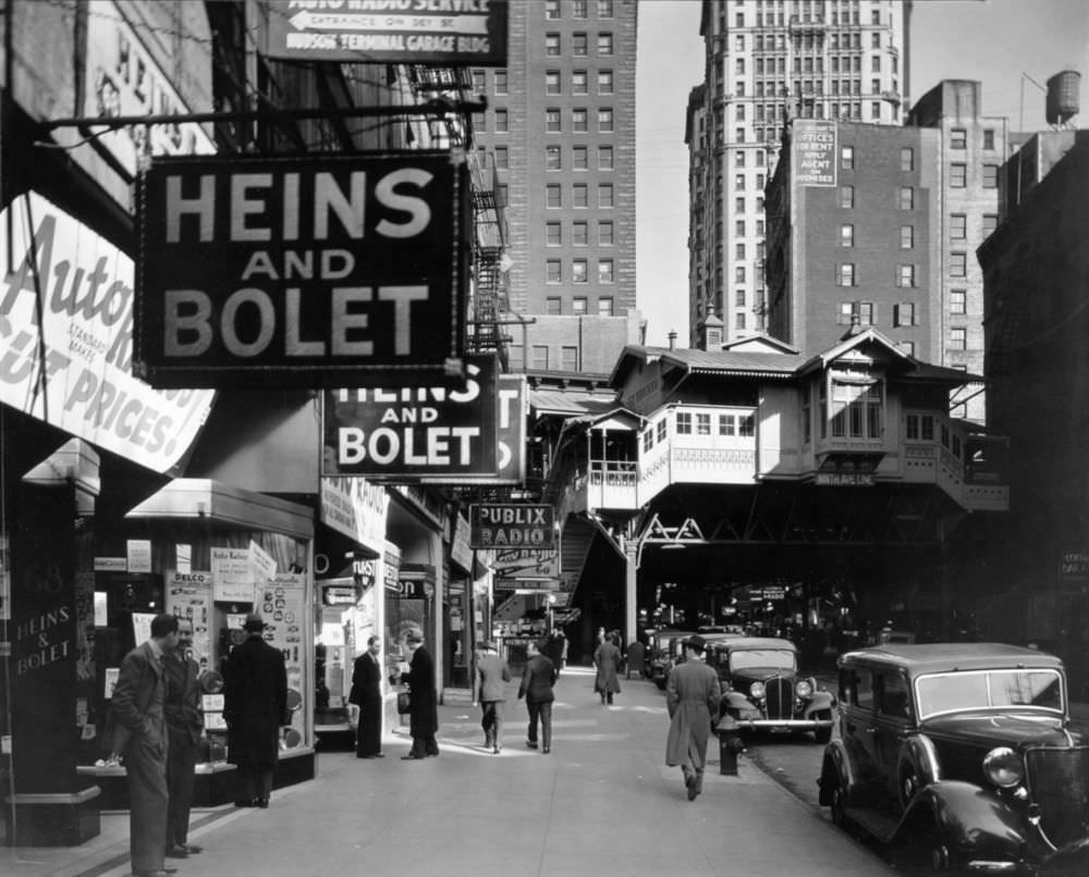 Radio Row, Cortlandt Street, Manhattan.