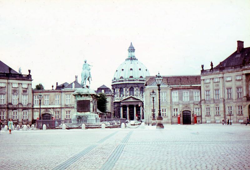 The Royal Palace in Copenhagen, 1966