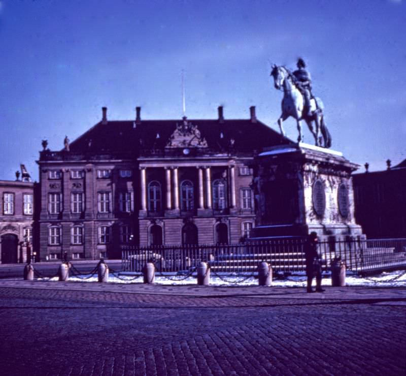 Amalienborg Palace, Copenhagen, 1968