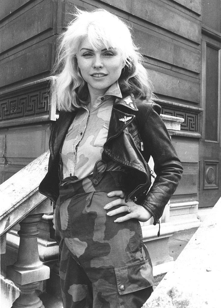 Debbie Harry in London, 1977.