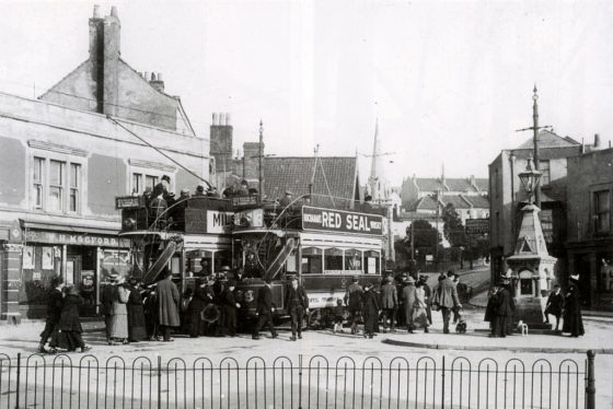 A Victorian view of Westbury-on-Trym village – Bygonely