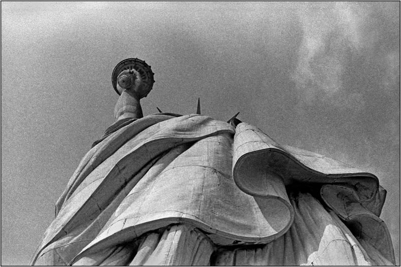 Looking up at Liberty