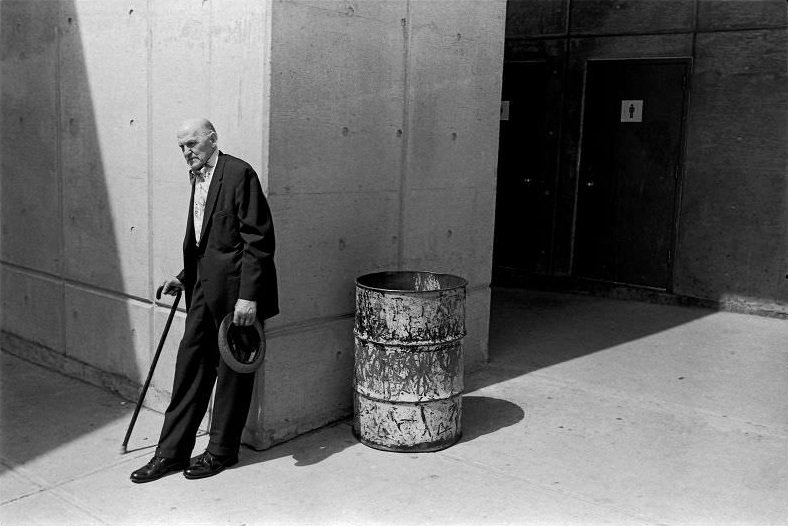 The old man and the restroom