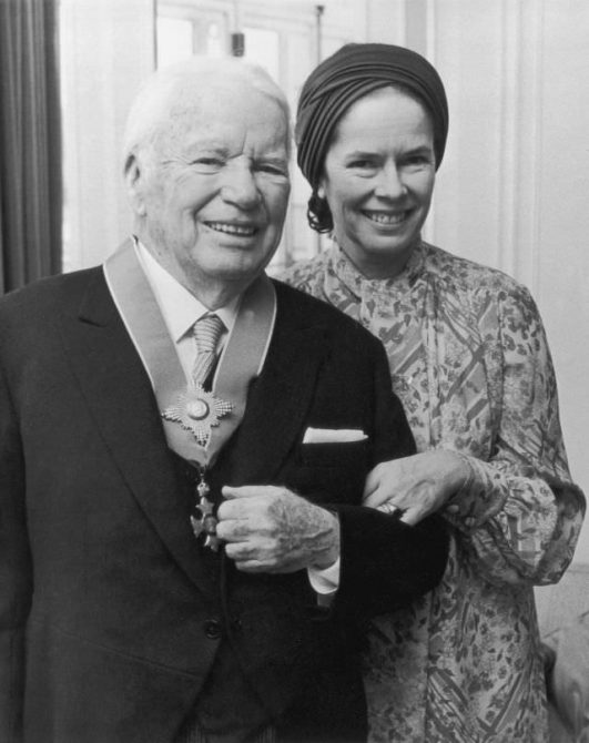 Beautiful Photos of Charlie Chaplin with his Last Wife Oona O’Neill