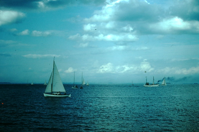 Resort Area in Copenhagen, Denmark, 1954