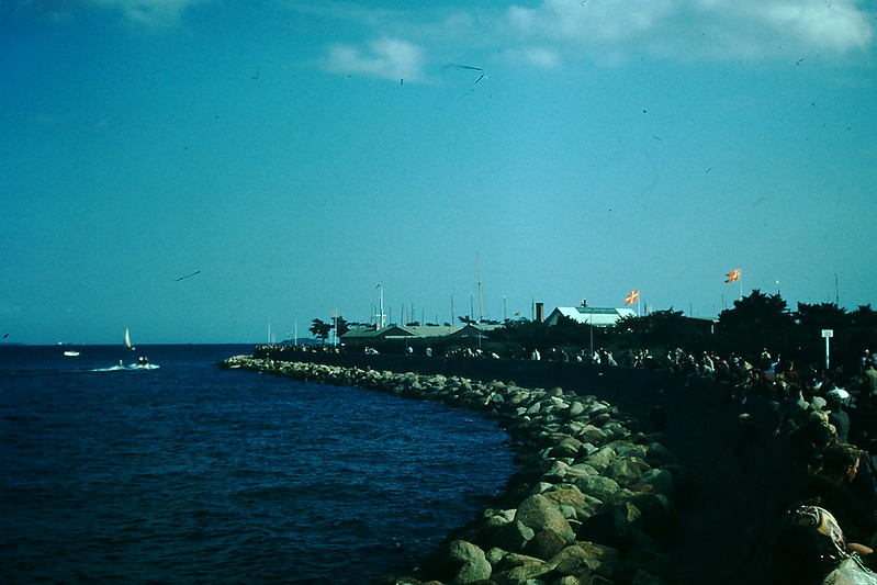 Resort Area in Copenhagen, Denmark, 1954