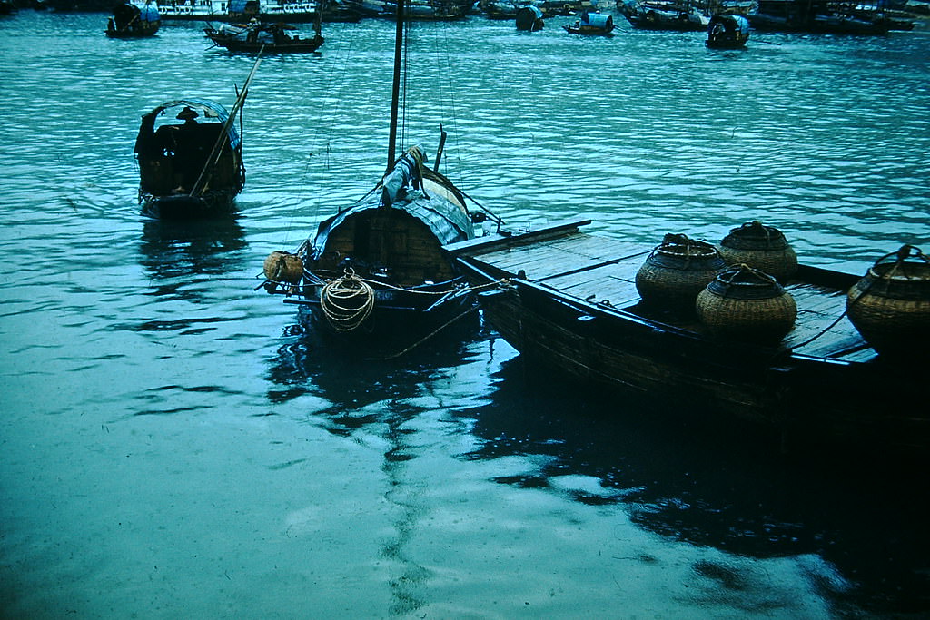 Rain- Aberdeen Bay, Hong Kong, 1952