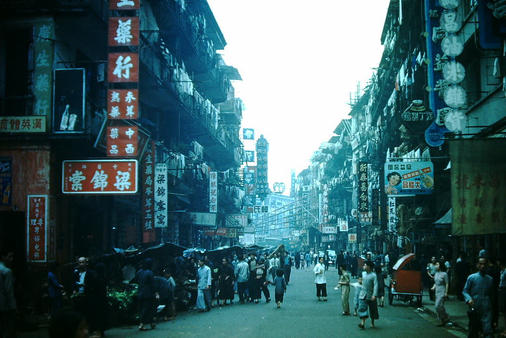 From King Road, Hong Kong, 1952