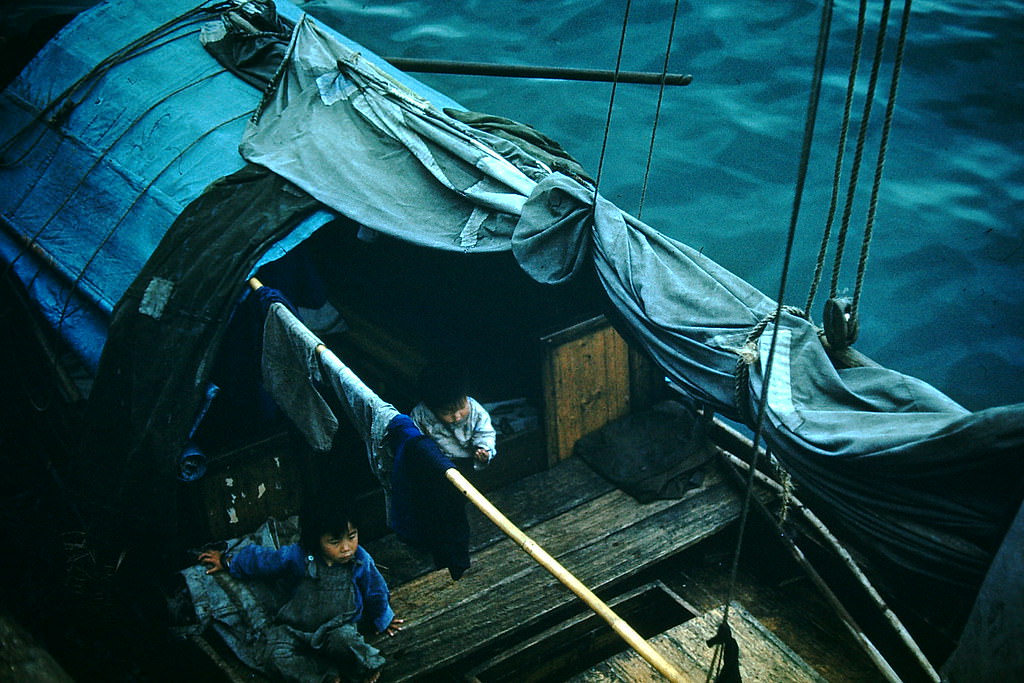 Junk of Hong Kong, Hong Kong, 1952