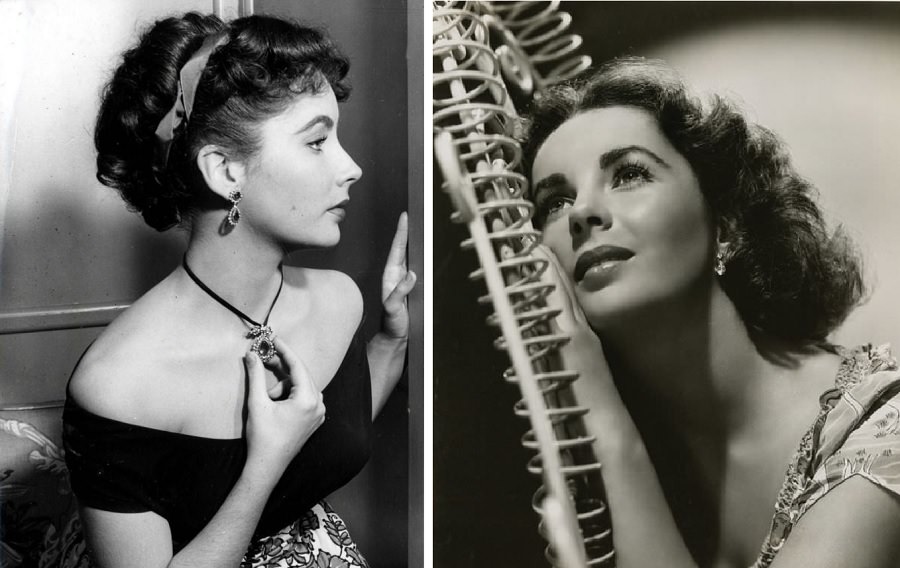 Gorgeous Photos of 16-year-old Elizabeth Taylor during the filming of ...