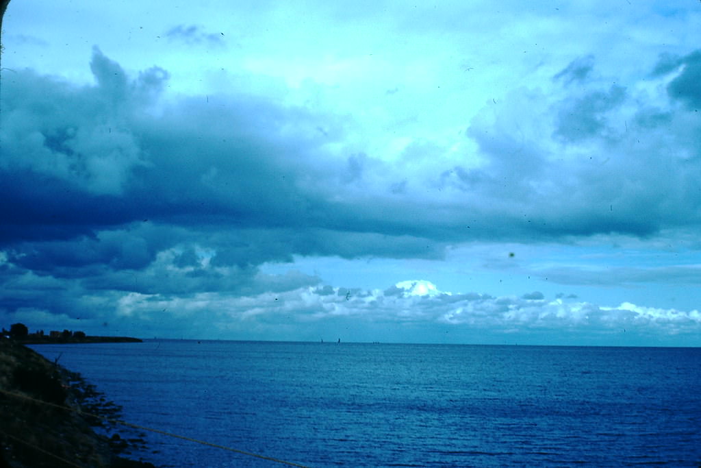 Volendam Clouds The Netherlands 1940s Bygonely