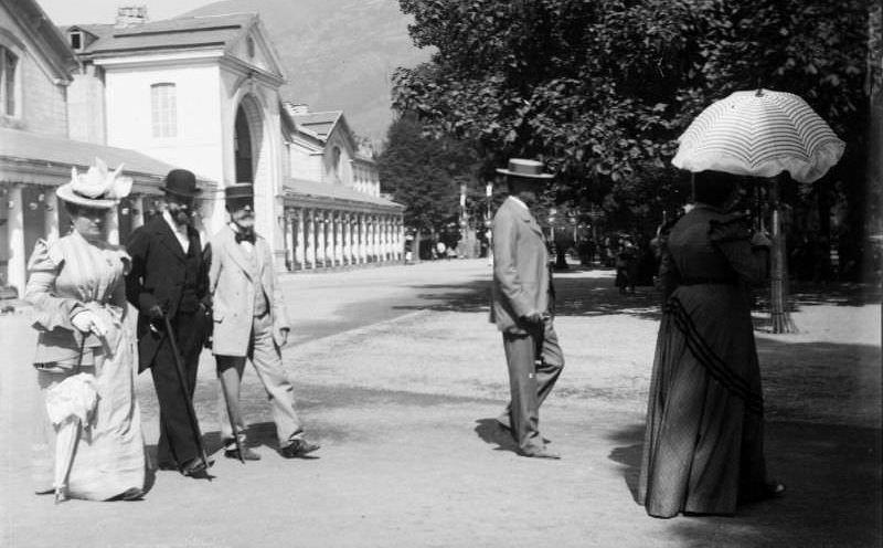 Stunning Historical Photos of Luchon, France from the late 19th Century ...