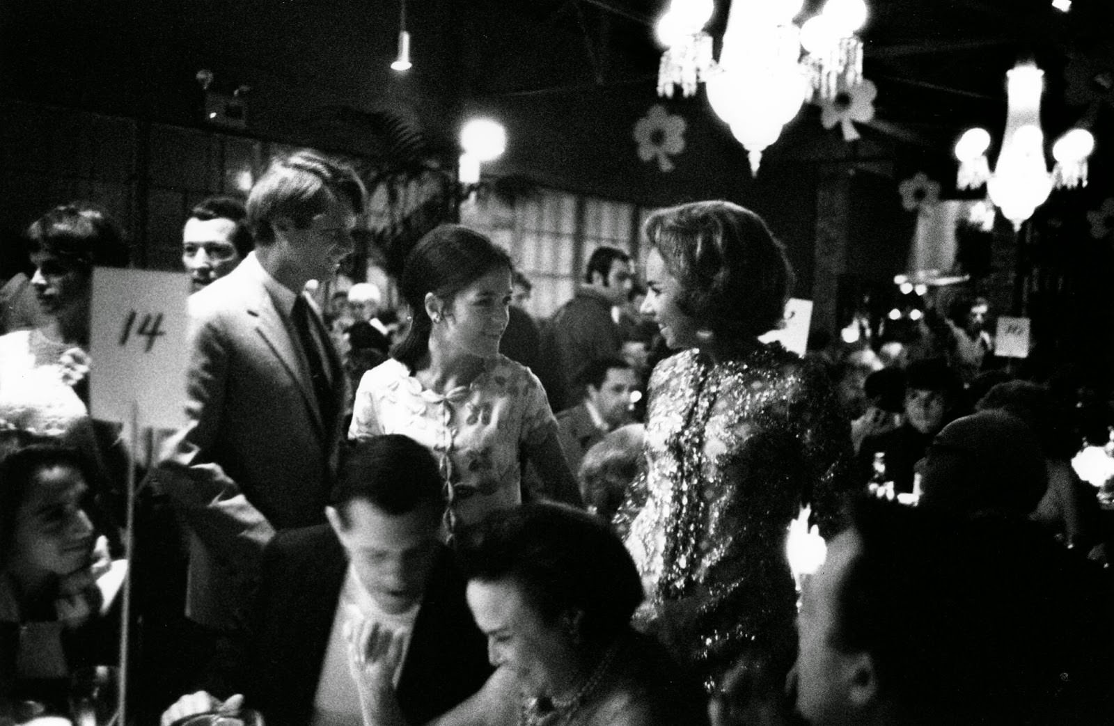 Robert and Ethel Kennedy at The Factory in L.A. charity bash, 1967