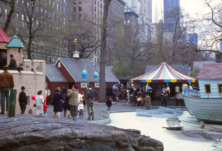 New York City playground, May 1966