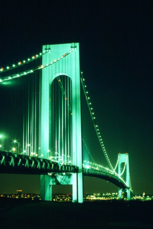 Verrazano-Narrows Bridge, May 1966